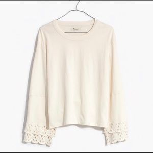 Madewell bell sleeve top